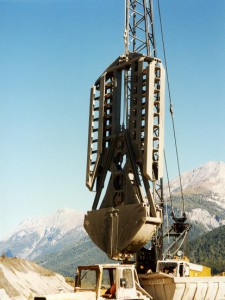 Schlitzwandgreifer